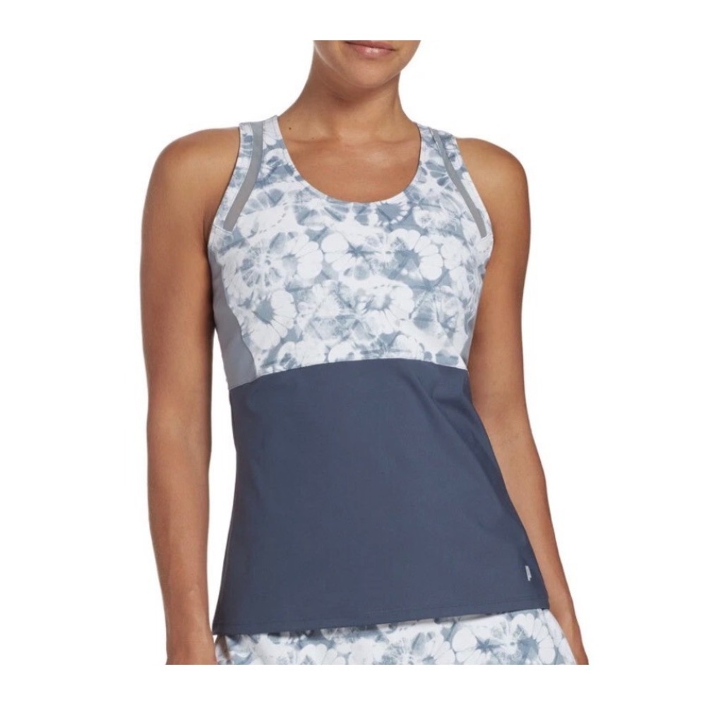 Prince Racerback Tank Blue Gray Breathable Women's Size XL Tennis Pickleball
